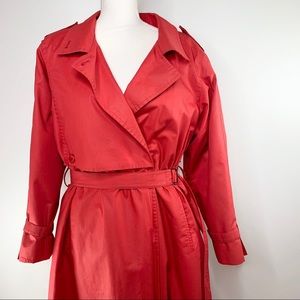 Vintage London Fog Trench Coat w/ Liner Large